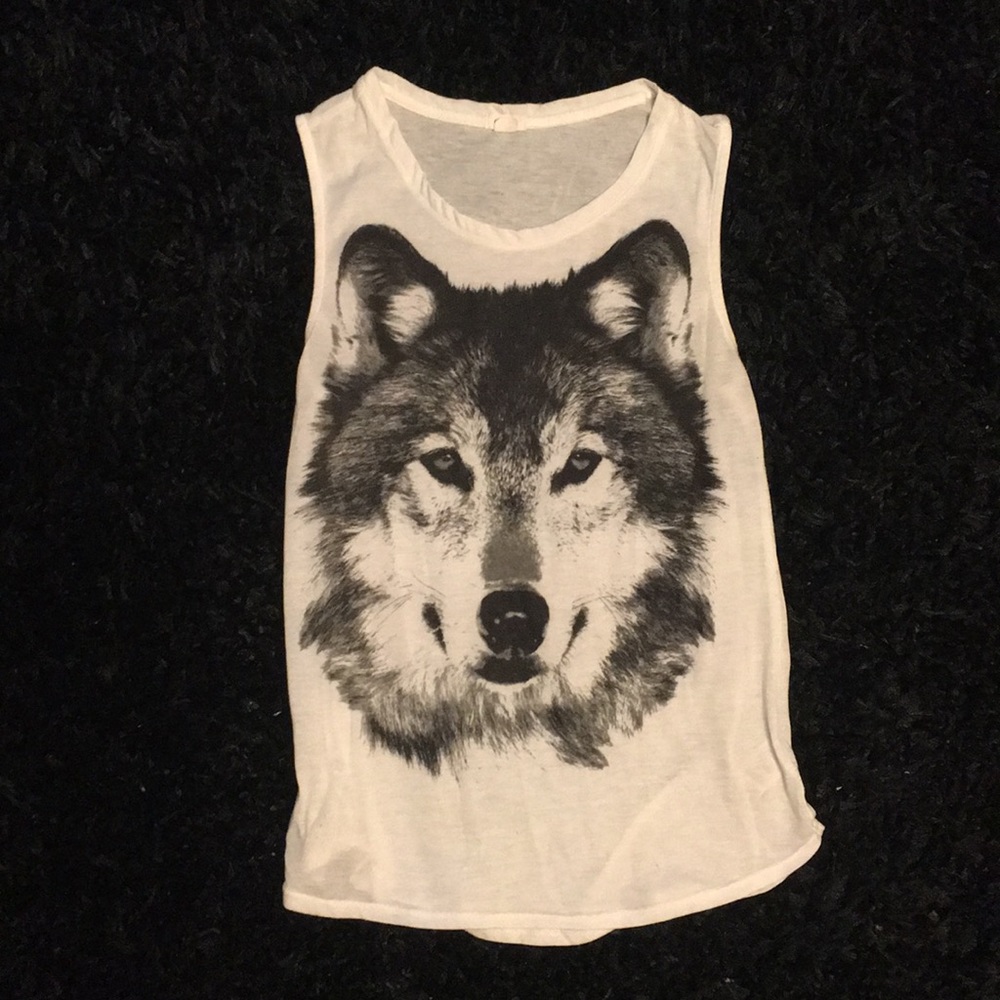Garage Wolf Muscle Tee